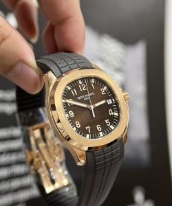 Patek Philippe aquanaut 5167 gold wrapped chocolate dial 3k 40mm