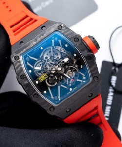 Richard Mille rm35-01 1:1 watch red rubber strap 45mm