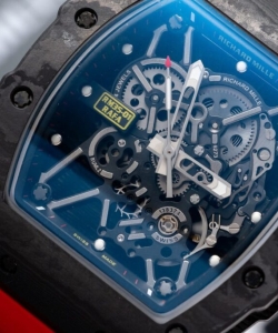 Richard Mille rm35-01 1:1 watch red rubber strap 45mm