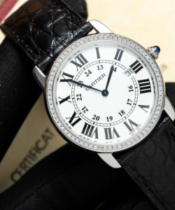 cartier ronde natural diamond 1:1 watch for women 36mm