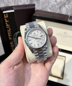 Rolex day-date 228239 white dial refine 166gram gm v2 40mm