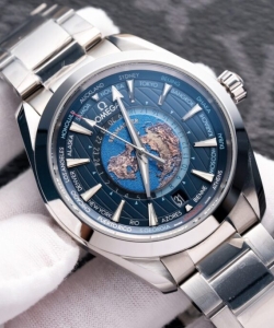 omega seamaster aqua-terra blue dial 43mm