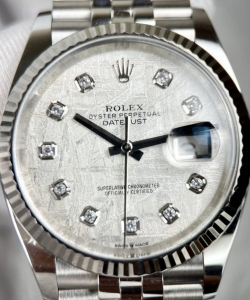 Rolex datejust meteorite dial 41mm