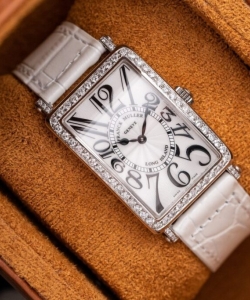 franck muller island with natural diamond women’s 36mm