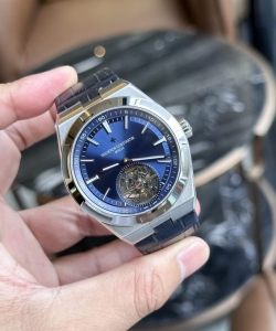 vacheron constantin overseas 6000v tourbillon blue 1:1 watch 42.5mm