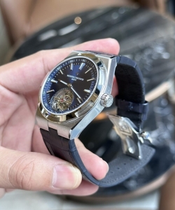 vacheron constantin overseas 6000v tourbillon blue 1:1 watch 42.5mm