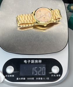 Rolex day-date gold wrapped champagne gold dial gm v2 40mm