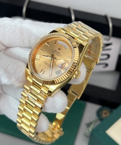 Rolex day-date gold wrapped champagne gold dial gm v2 40mm