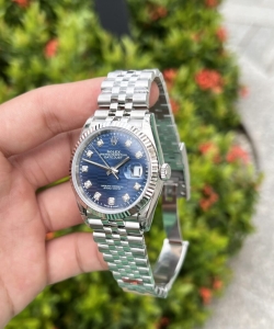 Rolex datejust 126234 rep 1:1 watch blue dial 36mm