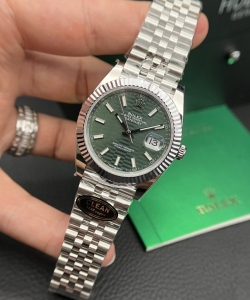 Rolex datejust 126234 green dial 36mm