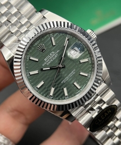 Rolex datejust 126234 green dial 36mm