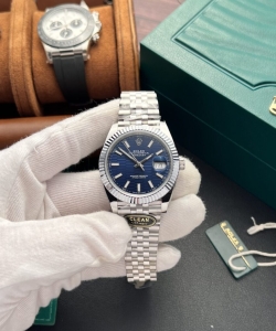 Rolex datejust 126334 blue fold dial 41mm