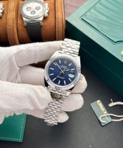 Rolex datejust 126334 blue fold dial 41mm