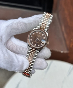 Rolex datejust chocolate dial 31mm