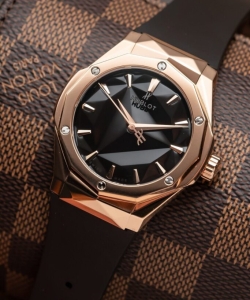 hublot orlinski king gold 1:1 watch black aps 40mm