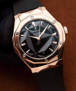 hublot orlinski king gold 1:1 watch black aps 40mm