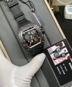 Richard Mille rm055 carbon ntpt 1:1 watch black bbr 45mm