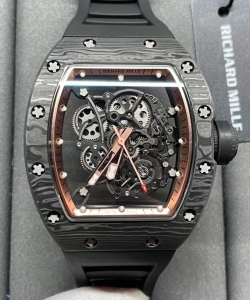 Richard Mille rm055 carbon ntpt 1:1 watch black bbr 45mm