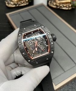 Richard Mille rm055 carbon ntpt 1:1 watch black bbr 45mm