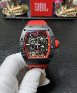 Richard Mille rm055 carbon ntpt 1:1 watch red bbr 45mm