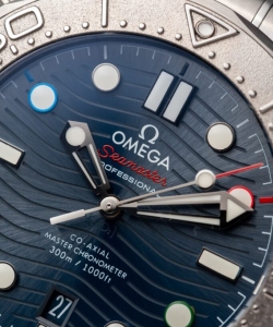 omega seamaster 007 1:1 watch blue dial 41mm