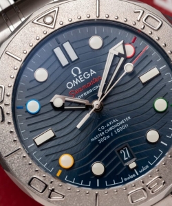 omega seamaster 007 1:1 watch blue dial 41mm