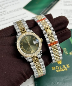 Rolex datejust women’s 1:1 watch with stone bezel 31mm