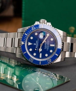 Rolex submariner date 116619lb 1:1 watch blue clean 40mm