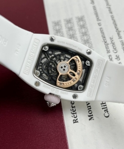 Richard Mille rm07-01 ceramic 1:1 watch rubber strap 36mm