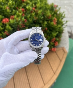 Rolex datejust blue dial 1:1 watch jubilee strap 36mm