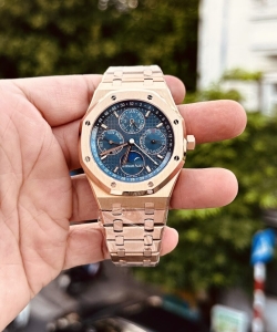 audemars piguet royal oak 26574or blue dial 41mm