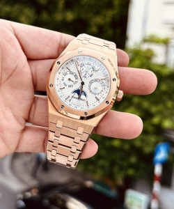 audemars piguet royal oak 26574or white dial 1:1 watch 41mm