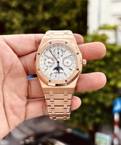 audemars piguet royal oak 26574or white dial 1:1 watch 41mm