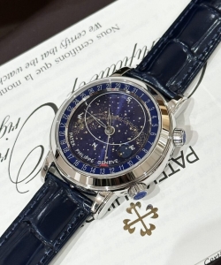 Patek Philippe complications 6102 blue 44mm