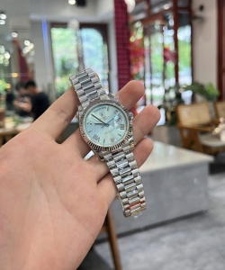 Rolex day-date 228236 1:1 watch ice blue dial 40mm