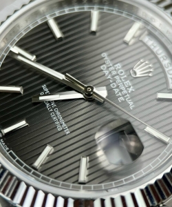 Rolex day-date 228236 grey dial 40mm