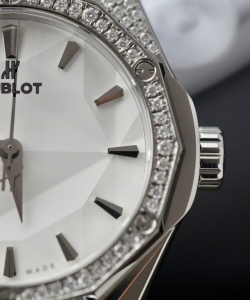 hublot orlinski white dial custom moissanite diamonds hong kong 40mm