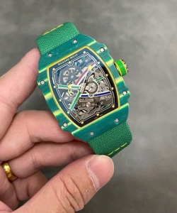 Richard Mille rm67-02 case green carbon refined super light 37 grams 38.7 47.52mm