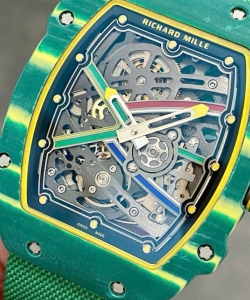 Richard Mille rm67-02 case green carbon refined super light 37 grams 38.7 47.52mm