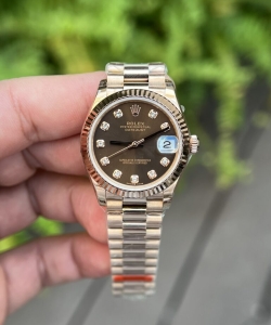 Rolex datejust chocolate dial super 11 31mm