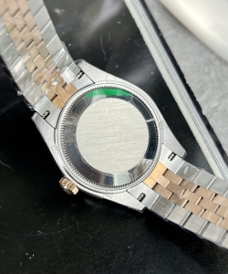 Rolex datejust flower dial with diamond bezel 31mm