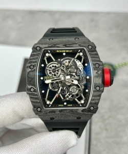 Richard Mille rm35-01 full carbon rubber strap 44mm