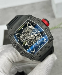 Richard Mille rm35-01 full carbon rubber strap 44mm