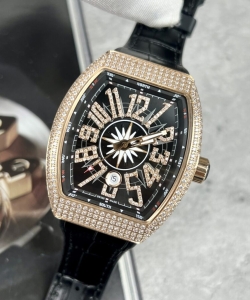 franck muller v45 sc dt black 45mm