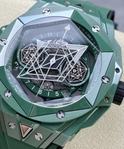 hublot big bang sang bleu ii ceramic green 44mm