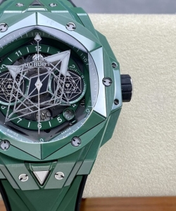 hublot big bang sang bleu ii ceramic green 44mm