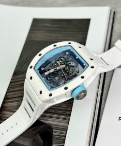 Richard Mille rm055 bubba watson white 45mm