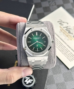 audemars piguet royal oak jumbo 16202st green dial 39mm