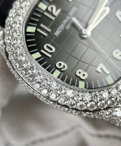 Patek Philippe aquanaut 5719 moissanite diamond 40mm