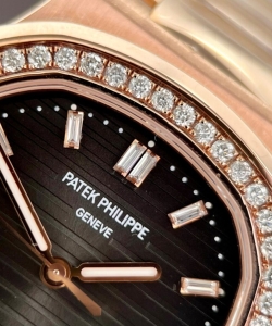 Patek Philippe 5711 natural diamond 18k gold wrapped 40mm